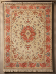 Täbriz matta i ull & silkesinslag – 200x150 cm