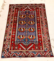 Antik Kazak Bordjalou Matta – (200 × 144 cm)