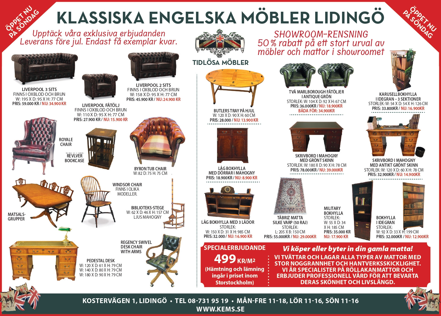 Klassiska Engelska Möbler