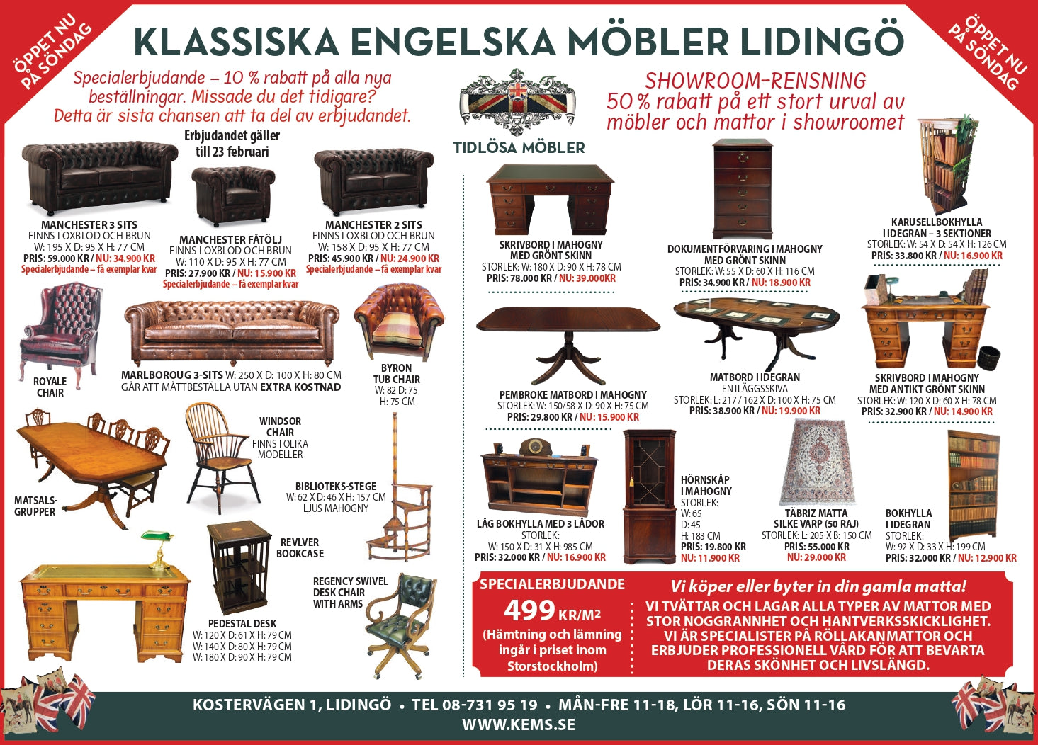 Klassiska Engelska Möbler