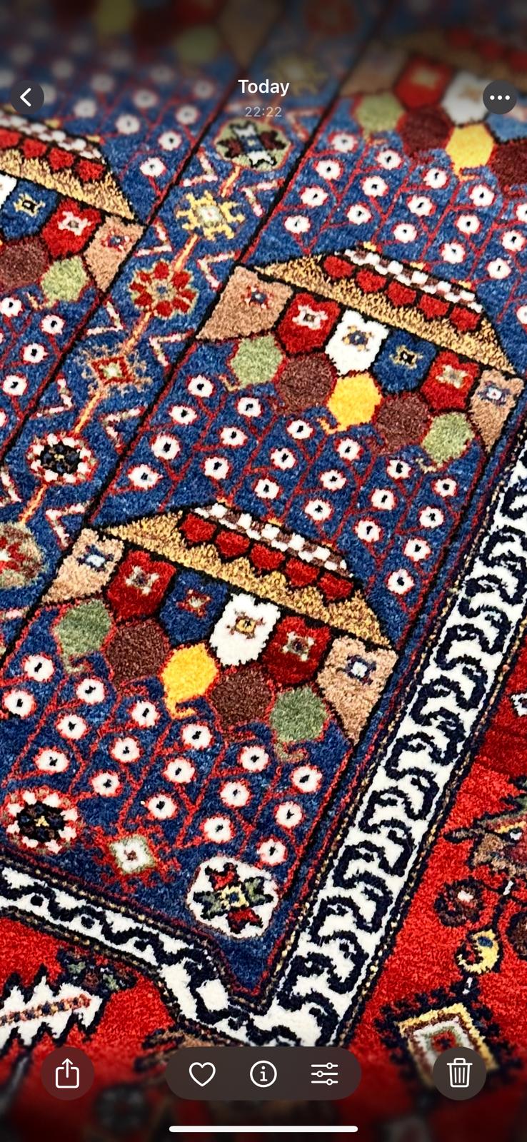 Antik Kazak Bordjalou Matta – (200 × 144 cm)