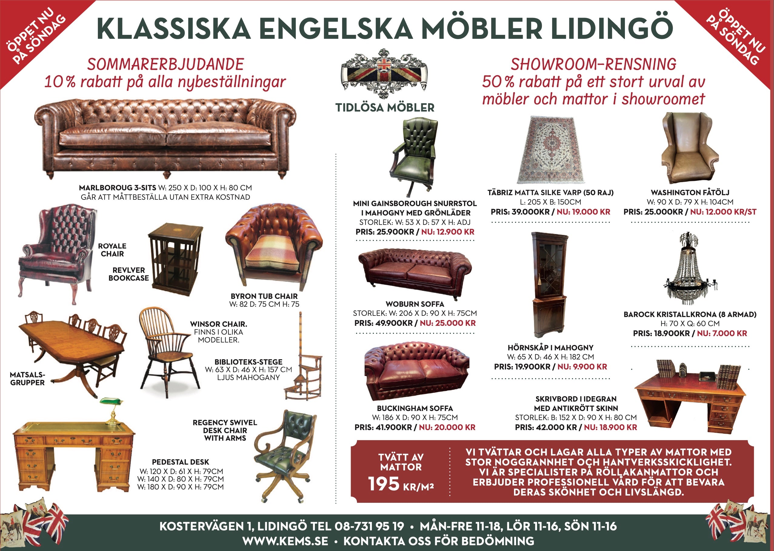 Klassiska Engelska Möbler