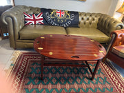 Butlers tray Soffbord i massivt mahogny