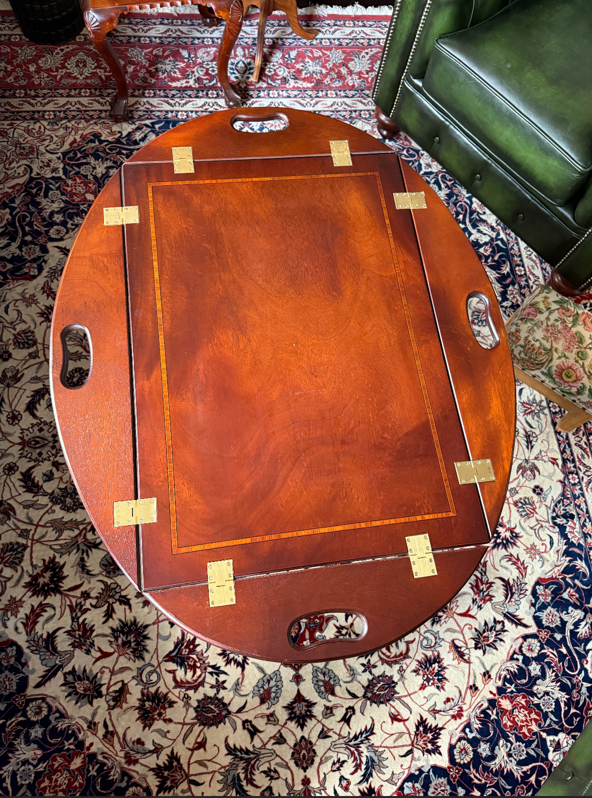 Butlers Tray Soffbord i Mahogny