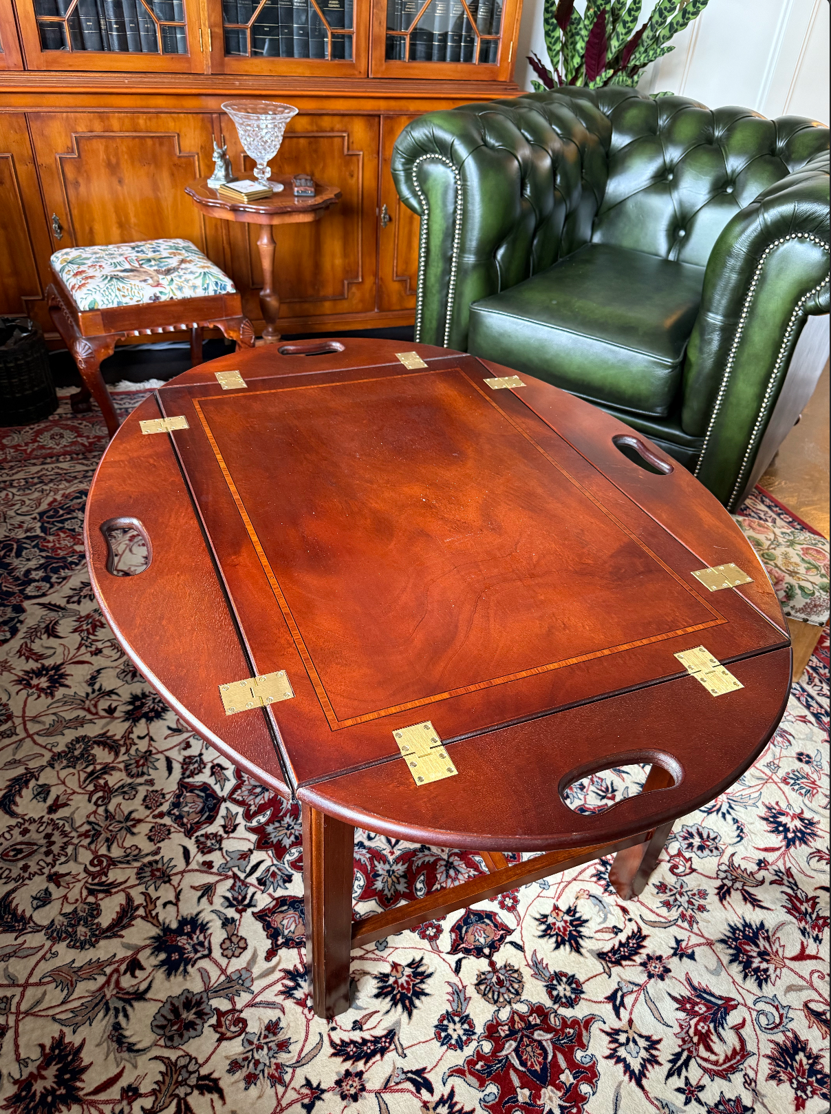 Butlers Tray Soffbord i Mahogny