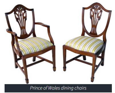 Dining Chairs - Klassiska Engelska Möbler