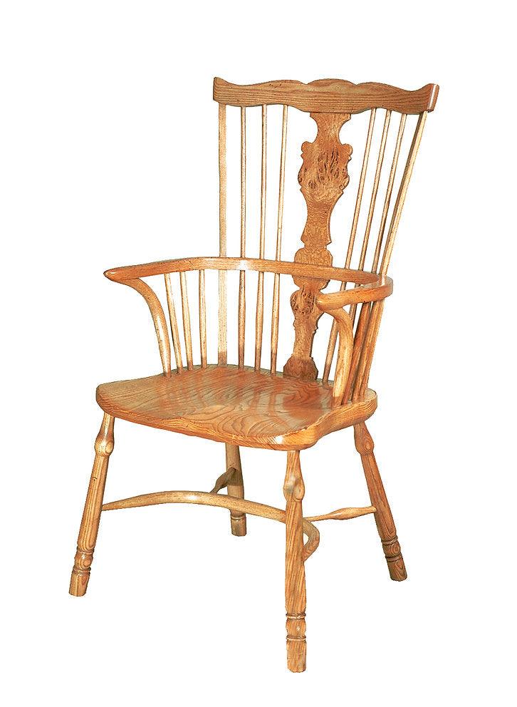 BC62 Fanback armchair - Klassiska Engelska Möbler