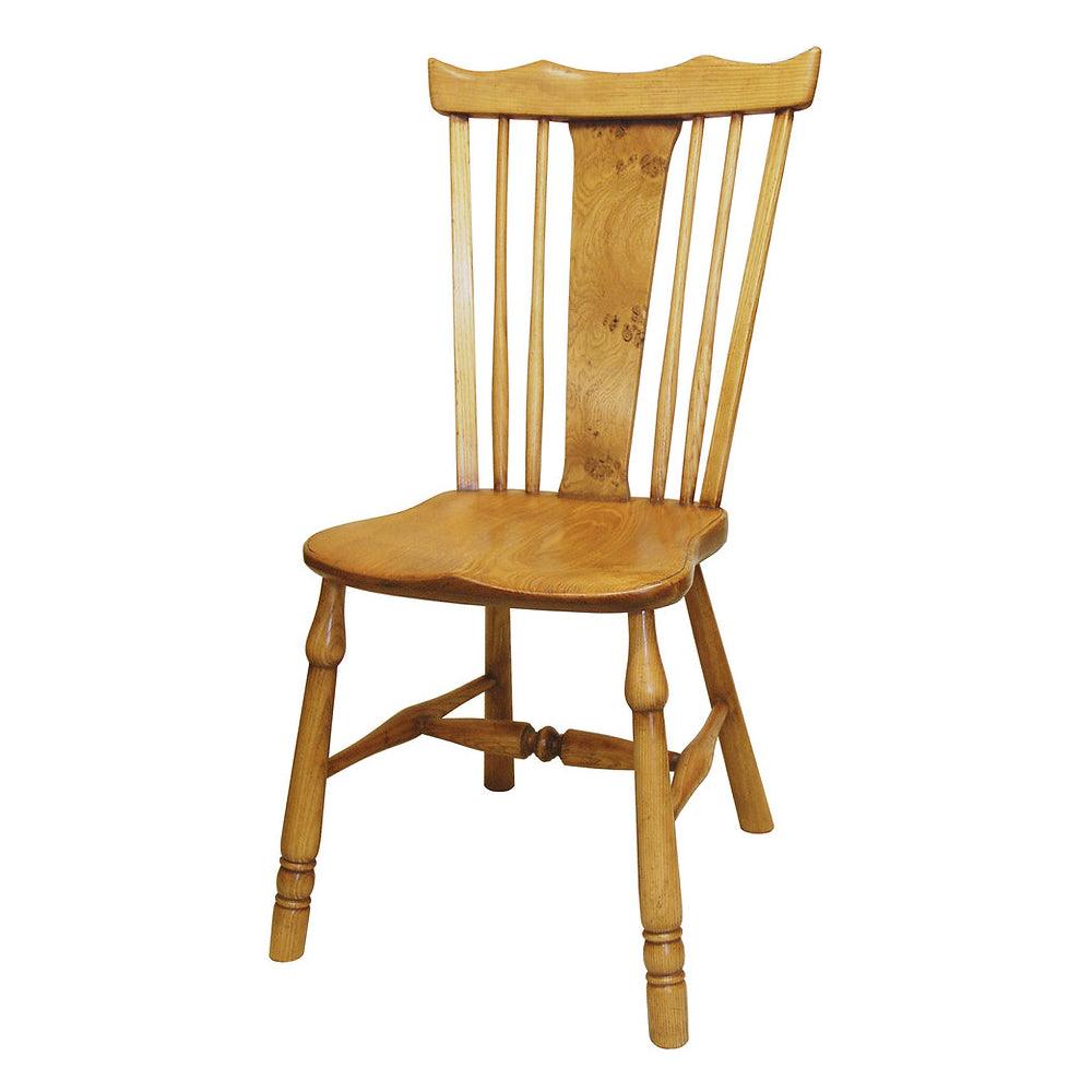 BC81MH Yeoman's middle height sidechair with Pippy Oak splat - Klassiska Engelska Möbler