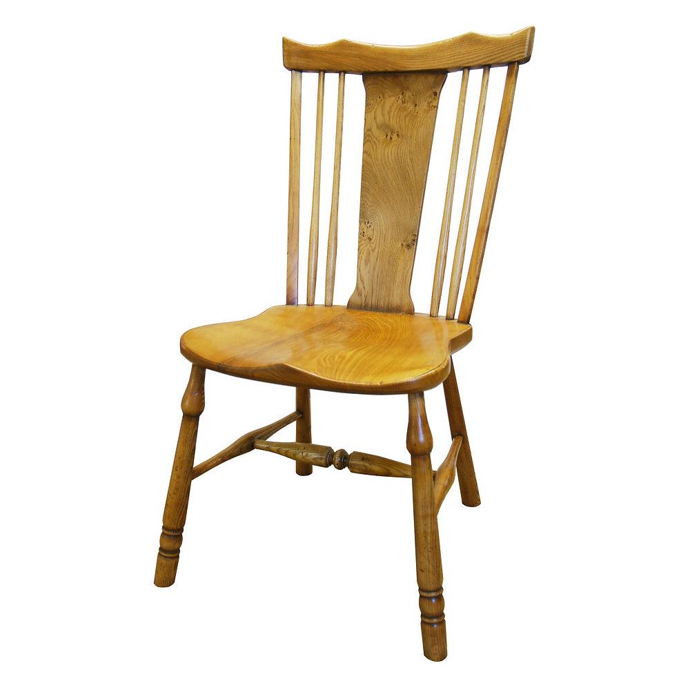 BC81 Yeoman's sidechair with Pippy Oak splat - Klassiska Engelska Möbler