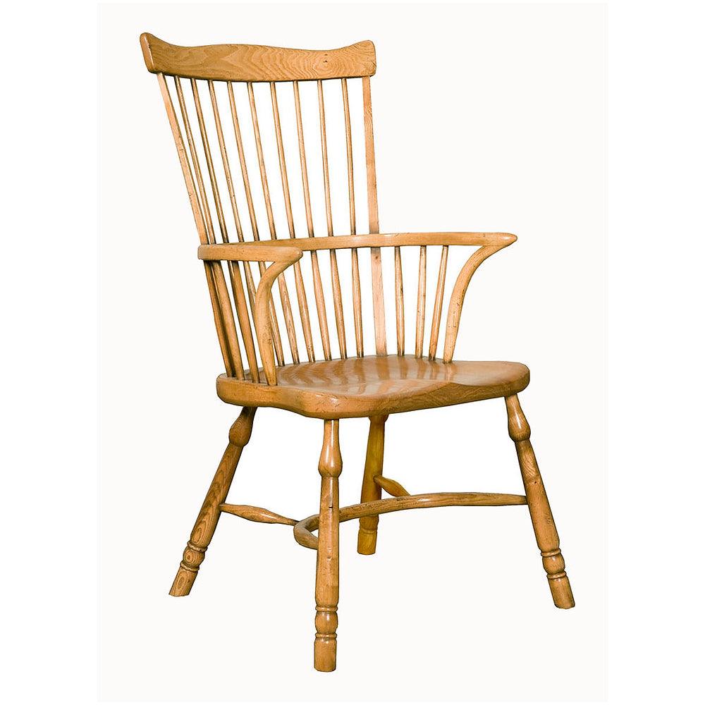 BC62A Stickback fanback armchair - Klassiska Engelska Möbler