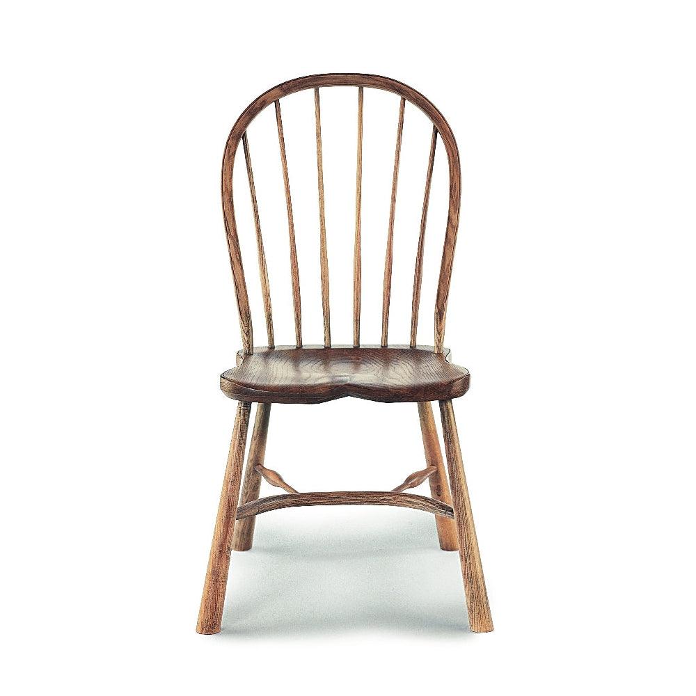 BC58RL Large stickback sidechair with revival legs - Klassiska Engelska Möbler