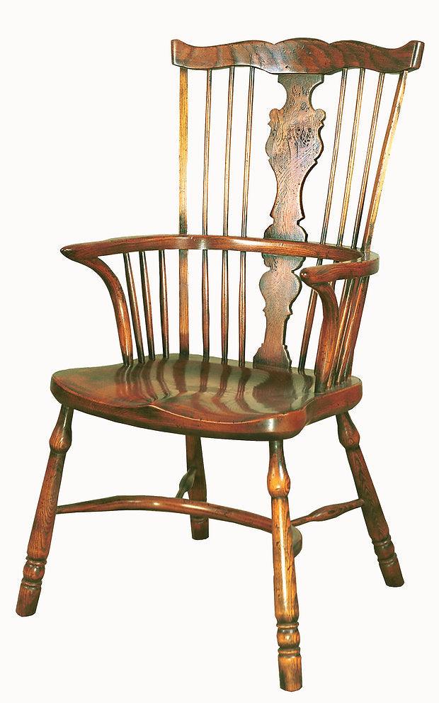 BC62 Fanback armchair - Klassiska Engelska Möbler
