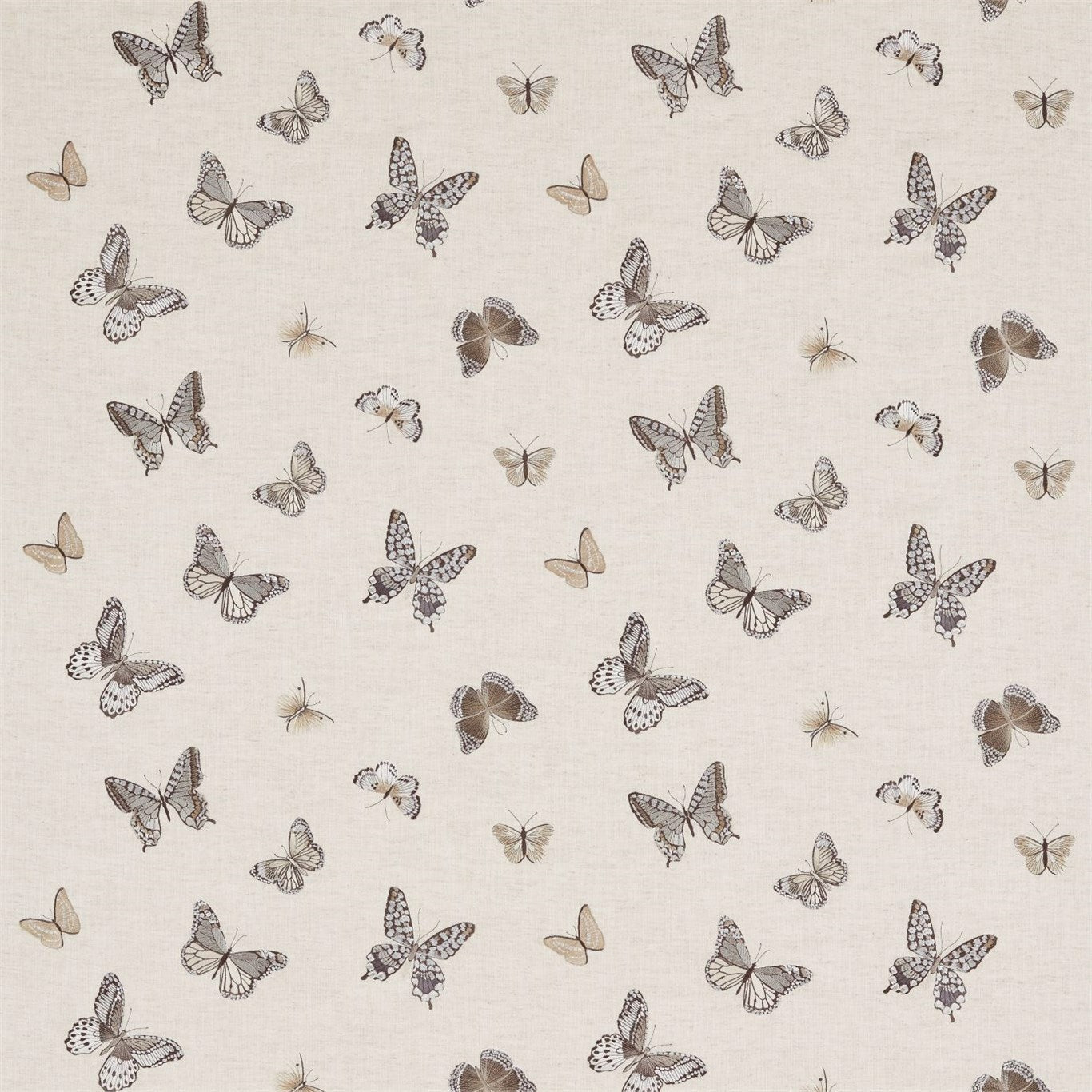 Butterfly Embroidery - Klassiska Engelska Möbler